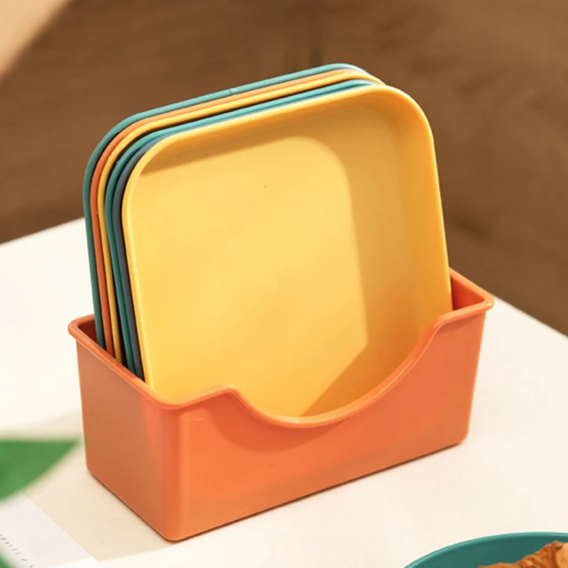 4/8PCS Dinner Plates Set With Storage Box PP Plastic Side Dish Christmas Party Plates vajilla completa de platos Посуда
4/8PCS Dinner Plates Set With Storage Box PP Plastic Side Dish Christmas Party Plates vajilla completa de platos Посуда