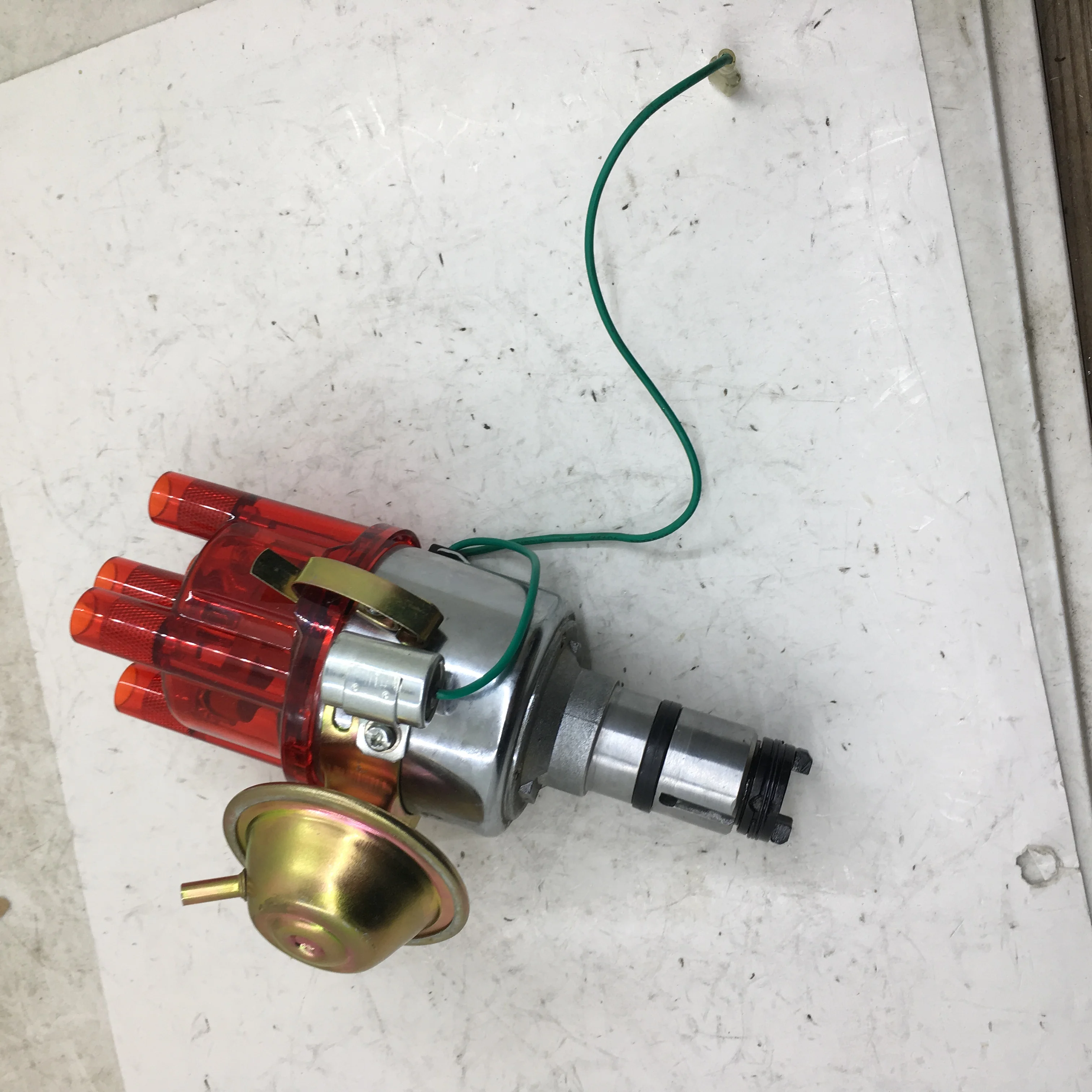 SherryBerg Point distributor for VW 003 VACUUM adv. Chrome body for BOSCH PARTS BUG FROM RADKE 0231178034 red transparent cap
SherryBerg Point distributor for VW 003 VACUUM adv. Chrome body for BOSCH PARTS BUG FROM RADKE 0231178034 red transparent cap