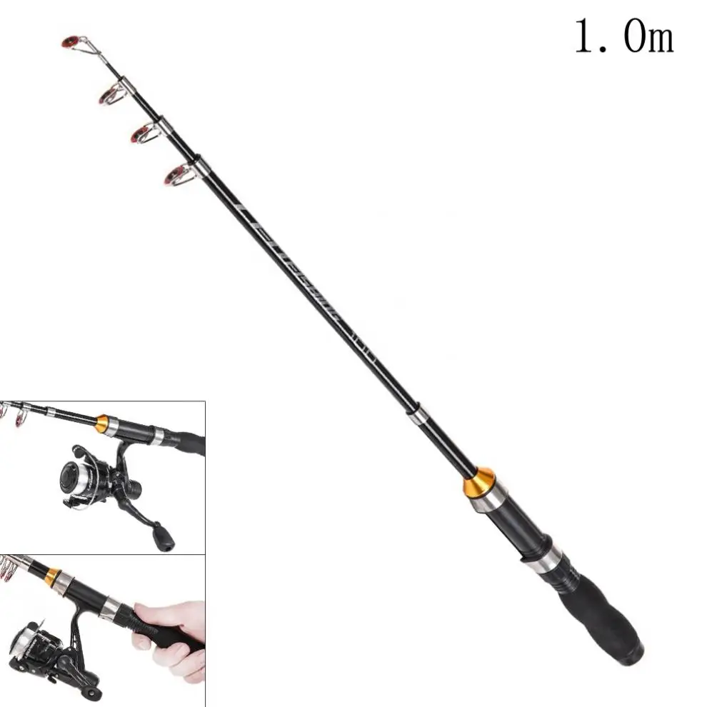 1.0m Mini Ultra Short Telescopic Fishing Rods Glass Fiber 5 Section Portable Lure Ice Fishing Pole for Ocean Boat / Rock Fishing
1.0m Mini Ultra Short Telescopic Fishing Rods Glass Fiber 5 Section Portable Lure Ice Fishing Pole for Ocean Boat / Rock Fishing