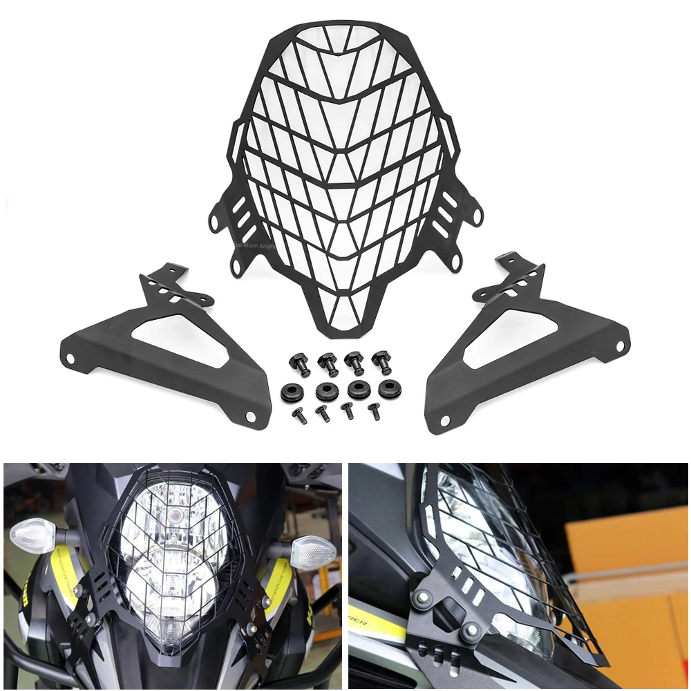 For SUZUKI V-strom DL1000 V-STROM 1000 2017 2018 2019 Motorcycle Headlight Head Light Guard Protector Cover Protection Grill
For SUZUKI V-strom DL1000 V-STROM 1000 2017 2018 2019 Motorcycle Headlight Head Light Guard Protector Cover Protection Grill