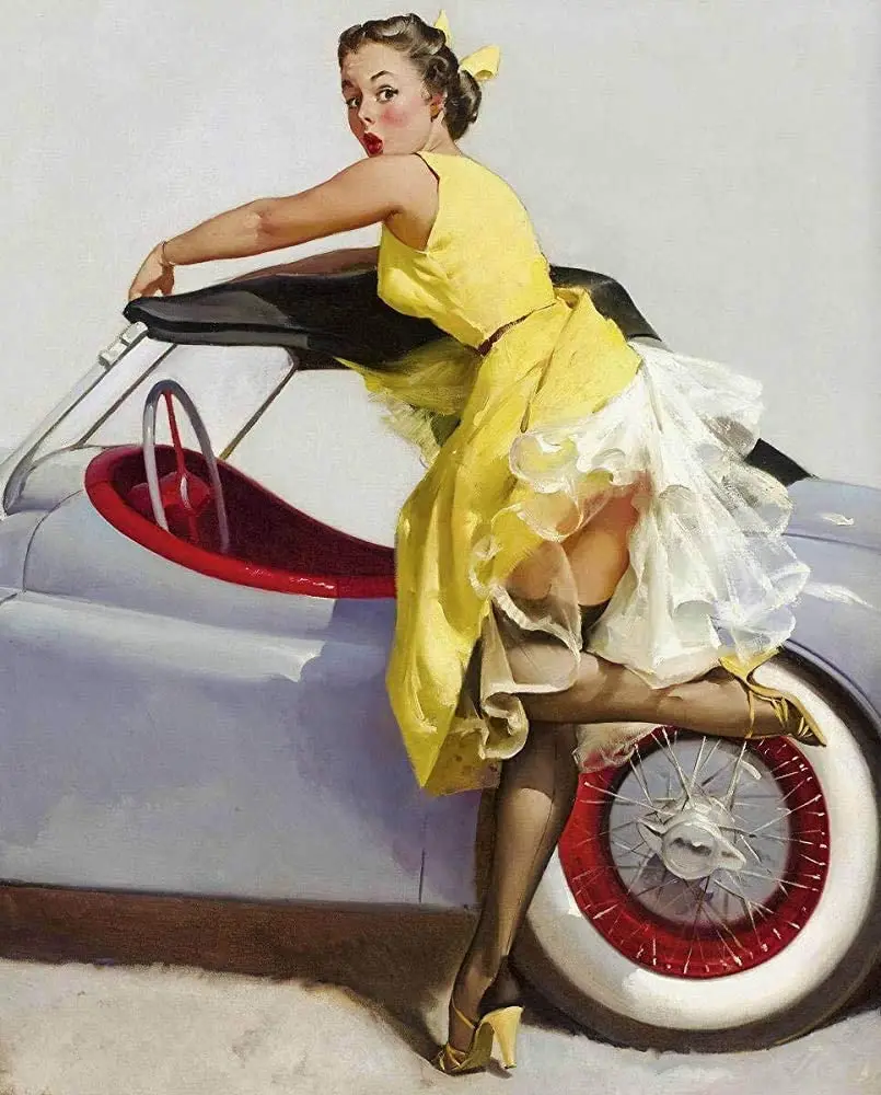 LAOJI DIBIOUR Pin Up Girls Paintings C Vintage Tin Metal Sign Pub Club Cafe Bar Home Wall Art Decoration Poster Retro 20 X 30 cm
LAOJI DIBIOUR Pin Up Girls Paintings C Vintage Tin Metal Sign Pub Club Cafe Bar Home Wall Art Decoration Poster Retro 20 X 30 cm