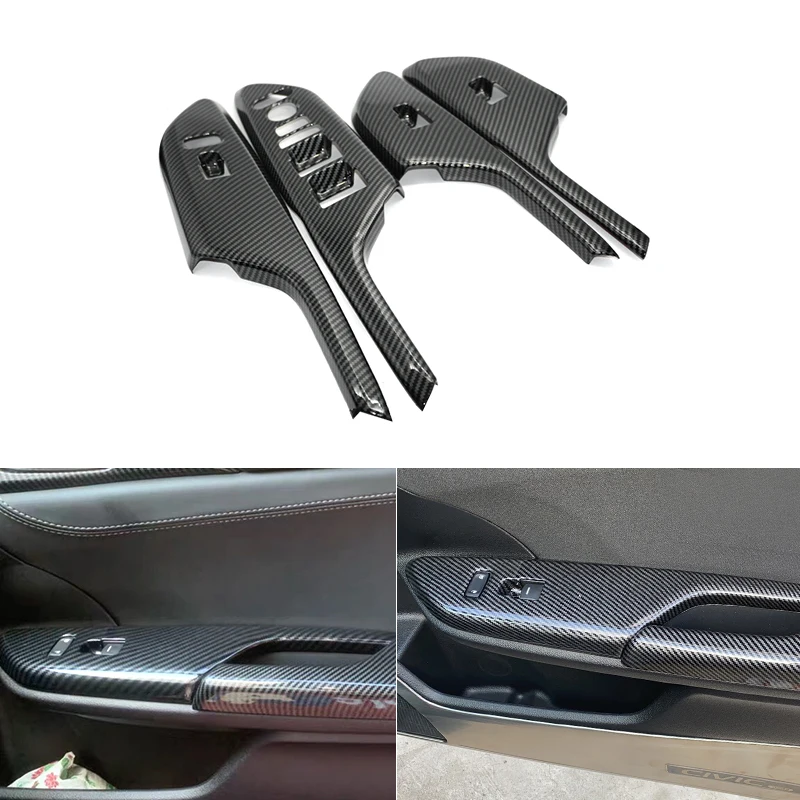 ABS Carbon Fiber Interior Door Armrest Glass Button Decorative Modification Covers Trim For Honda Civic 10th 2017 2018 2019 2020
ABS Carbon Fiber Interior Door Armrest Glass Button Decorative Modification Covers Trim For Honda Civic 10th 2017 2018 2019 2020