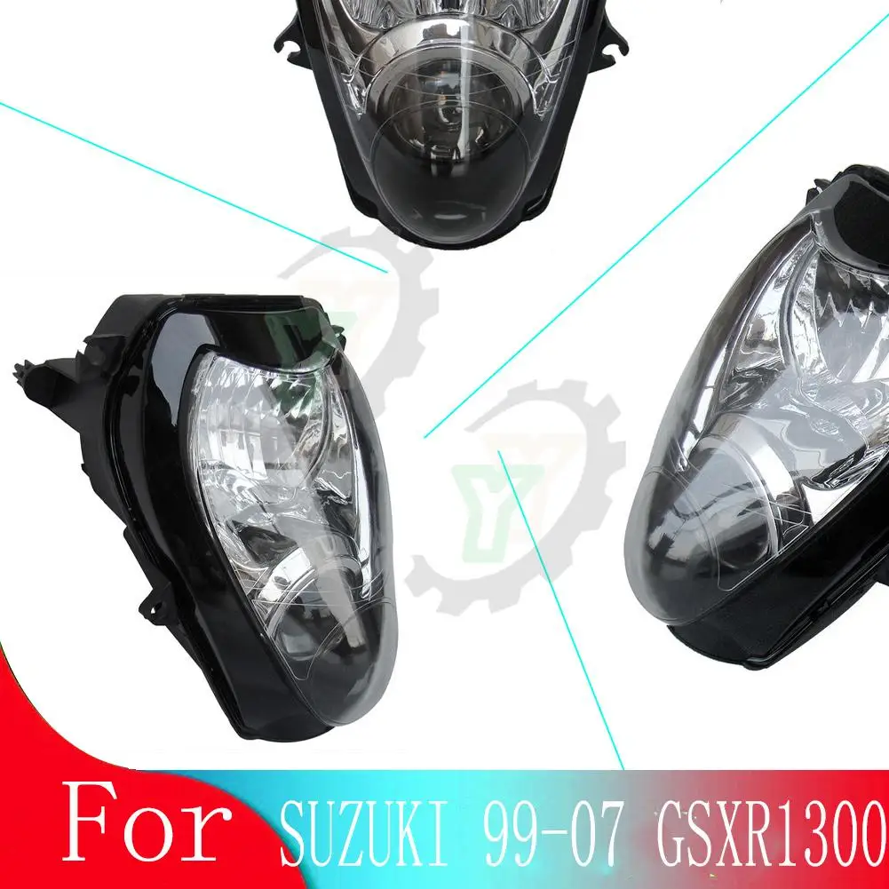 GSX-R Motorcycle Front Headlight Headlamp Head Light Lighting Lamp For SUZUKI 1999-2003 2004 2005 2006 2007 GSXR1300/GSXR 1300
GSX-R Motorcycle Front Headlight Headlamp Head Light Lighting Lamp For SUZUKI 1999-2003 2004 2005 2006 2007 GSXR1300/GSXR 1300