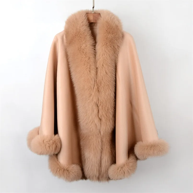 100% Wool Women Winter Shawl With Real Fox Fur Collar Bottom Trimming Cape Wraps Furry White Wedding Scarf
100% Wool Women Winter Shawl With Real Fox Fur Collar Bottom Trimming Cape Wraps Furry White Wedding Scarf