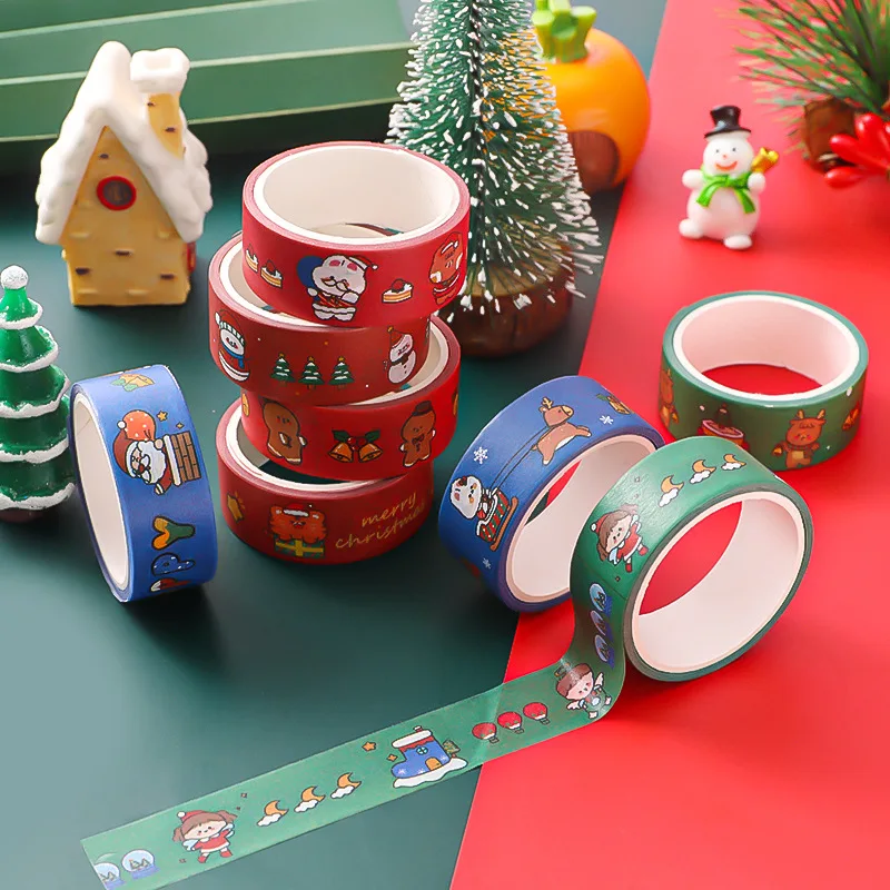 Christmas Masking Tape for Holiday Washi Tapes Hand Account Material Diy for Scrapbooking Crafts Wrapping and Party Supplies
Christmas Masking Tape for Holiday Washi Tapes Hand Account Material Diy for Scrapbooking Crafts Wrapping and Party Supplies
