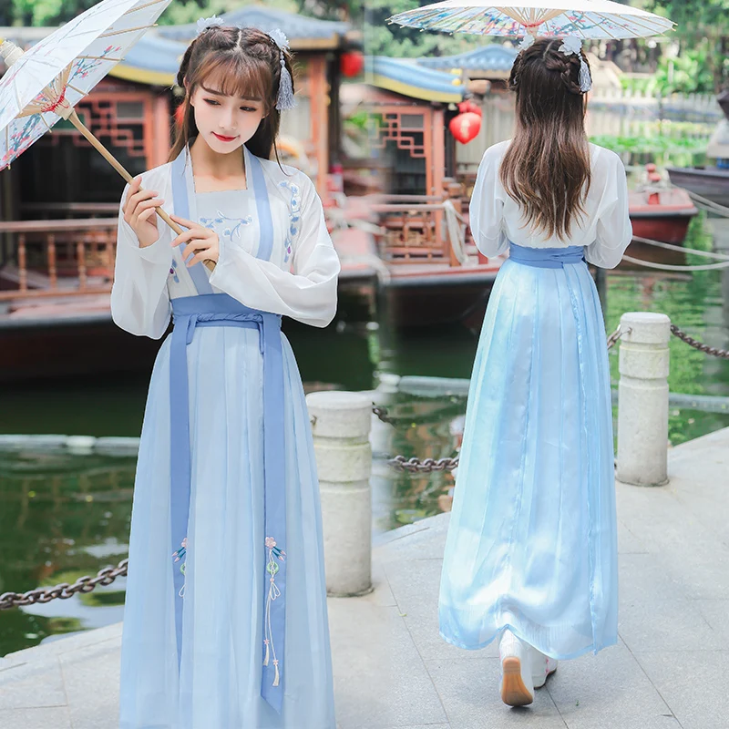 chinese Hanfu women Chinese full set of fairy air elegant waist waist skirt student summer thin section Hanfu dress cosplay
chinese Hanfu women Chinese full set of fairy air elegant waist waist skirt student summer thin section Hanfu dress cosplay