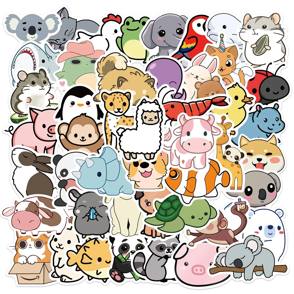 10/30/50PCS Cartoon Natural Animal Collection Waterproof Sticker Trunk Refrigerator Car iPad Stationery Box Decoration Wholesale
10/30/50PCS Cartoon Natural Animal Collection Waterproof Sticker Trunk Refrigerator Car iPad Stationery Box Decoration Wholesale