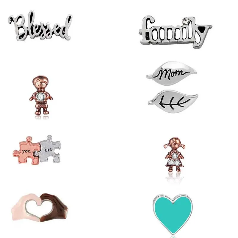 Family Floating Charm for Glass Living Memory Lockets Necklace & Bracelets Watch
Family Floating Charm for Glass Living Memory Lockets Necklace & Bracelets Watch