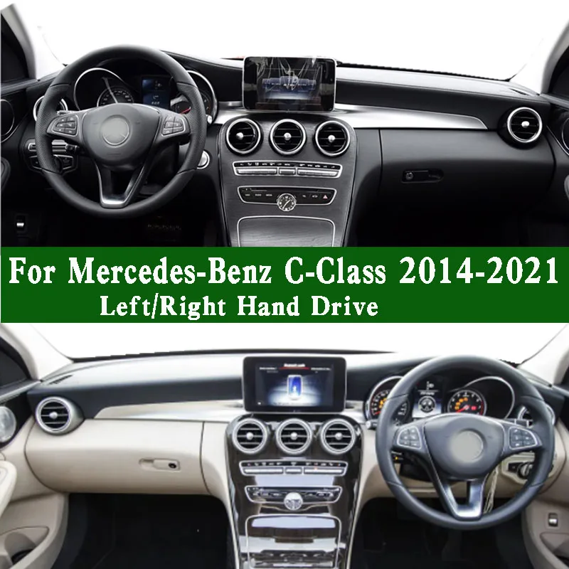 For Mercedes-Benz C-Class 2014-21 W205 C250 200 260 300 Dashmat Dashboard Cover Instrument Panel Pad Anti-Dirt Proof Dash Mat
For Mercedes-Benz C-Class 2014-21 W205 C250 200 260 300 Dashmat Dashboard Cover Instrument Panel Pad Anti-Dirt Proof Dash Mat