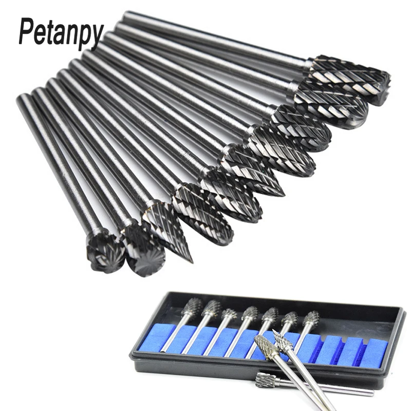 Pro10pc 1/8 "хвостовик Вольфрамовая карбидная фреза роторная brocas com escareador hss стальная конусная дрель набор алмазных сверл
Pro10pc 1/8 "хвостовик Вольфрамовая карбидная фреза роторная brocas com escareador hss стальная конусная дрель набор алмазных сверл