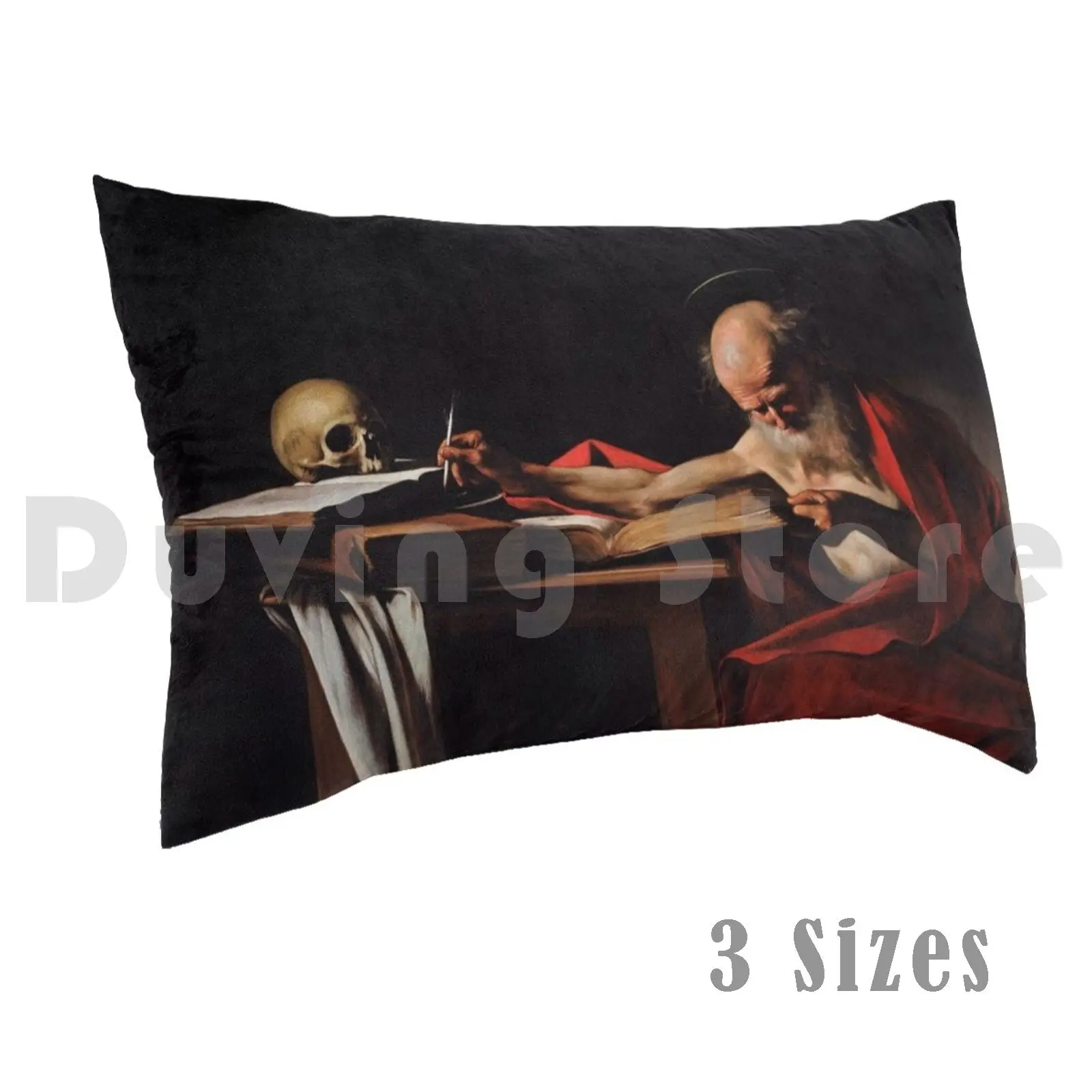 Saint Jerome Writing ( 1606 )-Caravaggio Pillow Case Printed 50x75 Caravaggio Caravage Saint Jerome Bible
Saint Jerome Writing ( 1606 )-Caravaggio Pillow Case Printed 50x75 Caravaggio Caravage Saint Jerome Bible