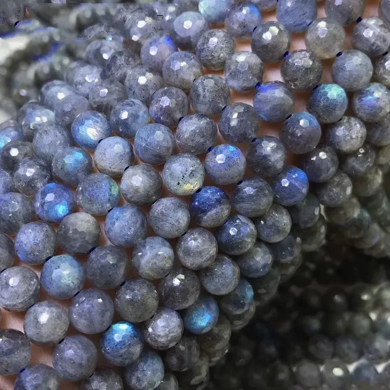Labradorite round faceted 6/8mm gray rainbow 38M for DIY jewelry making FPPJ wholesale loose beadsnature
Labradorite round faceted 6/8mm gray rainbow 38M for DIY jewelry making FPPJ wholesale loose beadsnature