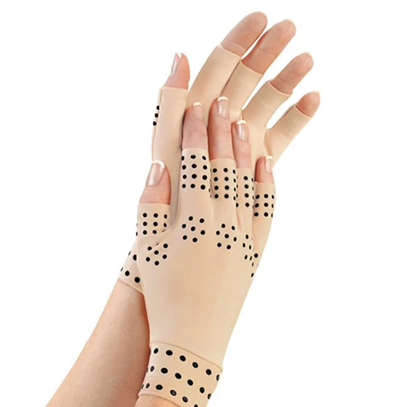 Arthritis Therapy Gloves Relief Arthritis Pressure Pain Heal Joints Magnetic Therapy Gloves Support Hand Massager Glove
Arthritis Therapy Gloves Relief Arthritis Pressure Pain Heal Joints Magnetic Therapy Gloves Support Hand Massager Glove