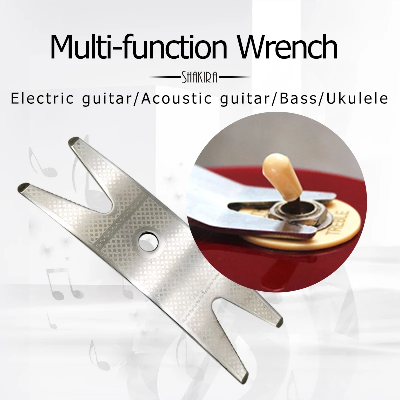 Multi-function Wrench Guitar Adjustable Magic Spanner Tools Universal Wrench Repair Tools Musical Instruments
Multi-function Wrench Guitar Adjustable Magic Spanner Tools Universal Wrench Repair Tools Musical Instruments