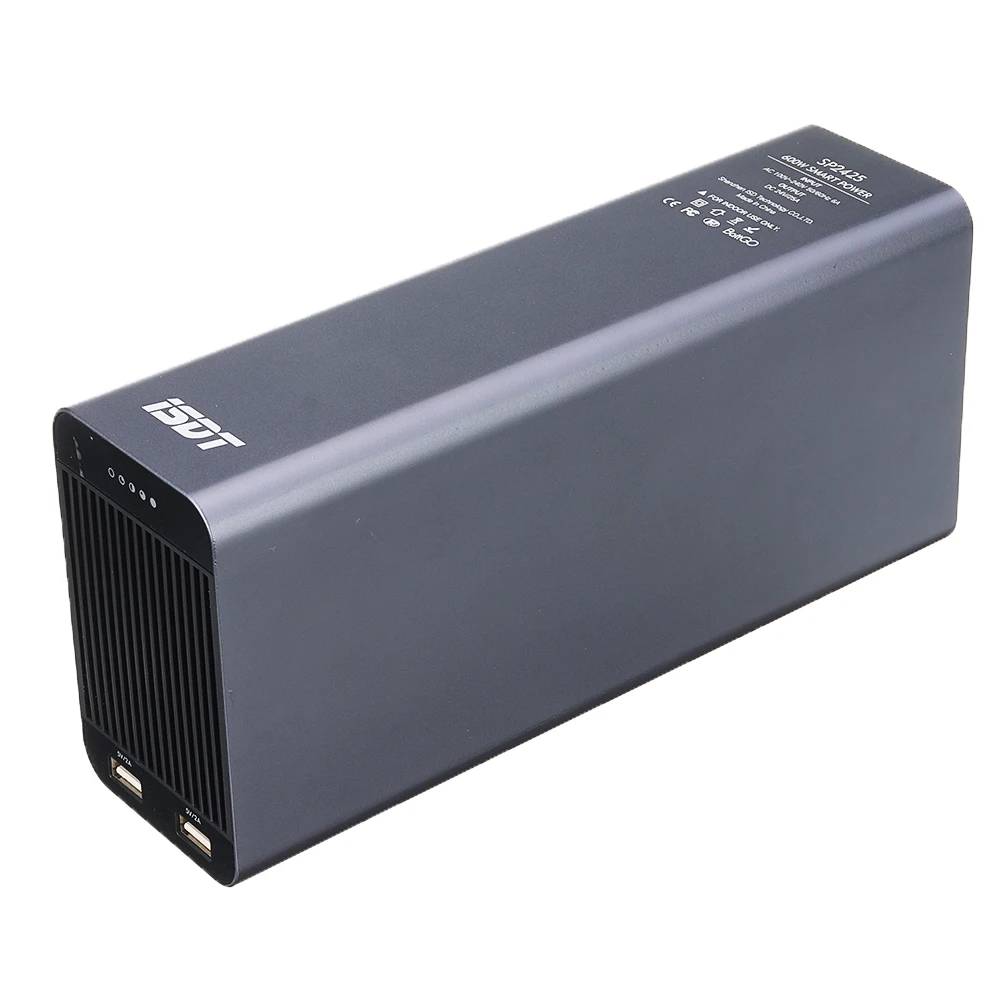 ISDT SP2425 BattGo 600W 25A LED Indicator Light Smart Power Supply Adapter With Dual USB Charging Output for IDST Q6 Charger
ISDT SP2425 BattGo 600W 25A LED Indicator Light Smart Power Supply Adapter With Dual USB Charging Output for IDST Q6 Charger