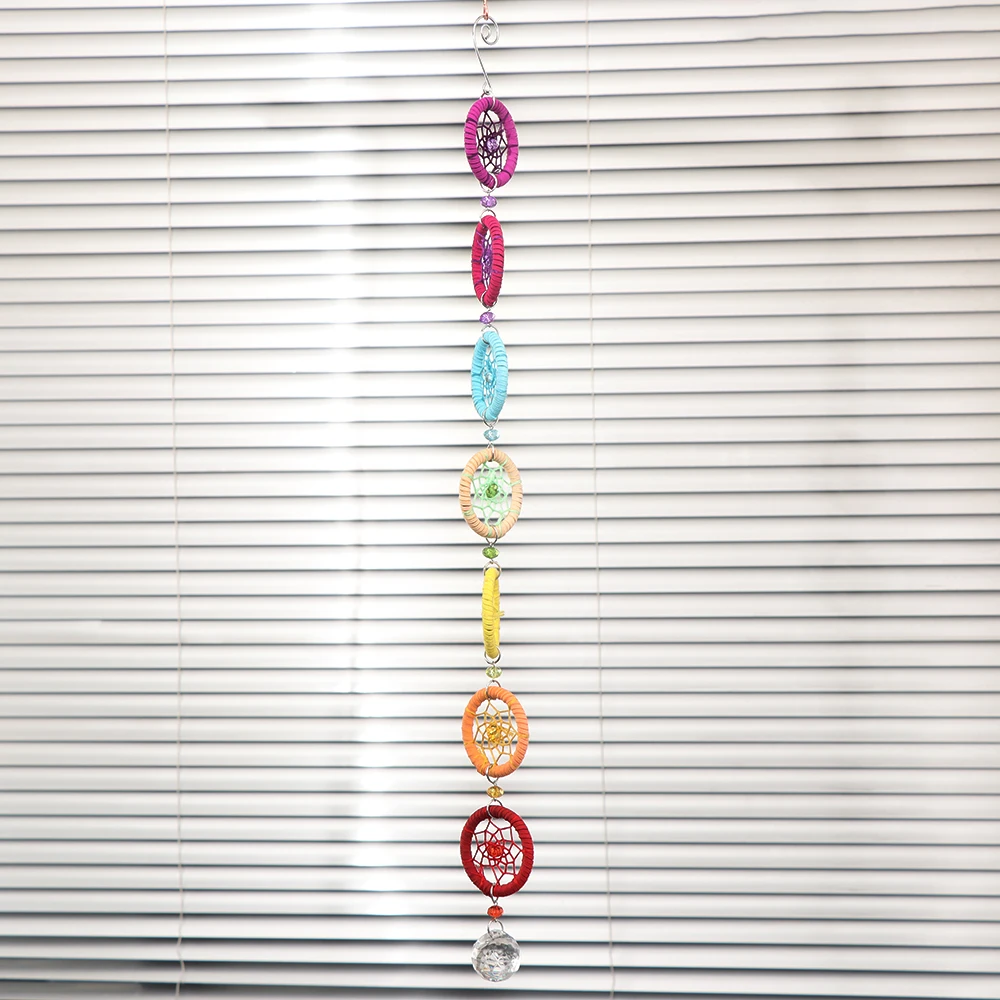 Nordic Chakra Muladhar Colorful Dream Catcher Wall Hanging Baby Boy Girl Decoration Kawaii Room Decor Aesthetic Car Ornaments
Nordic Chakra Muladhar Colorful Dream Catcher Wall Hanging Baby Boy Girl Decoration Kawaii Room Decor Aesthetic Car Ornaments