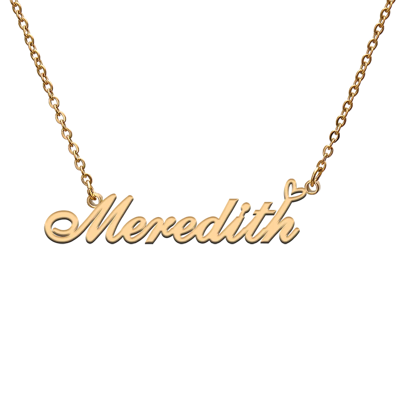 Custom Personalized Name Necklaces for Meredith Best Friends Birthday Christmas Mother Days Jewelry Gifts
Custom Personalized Name Necklaces for Meredith Best Friends Birthday Christmas Mother Days Jewelry Gifts