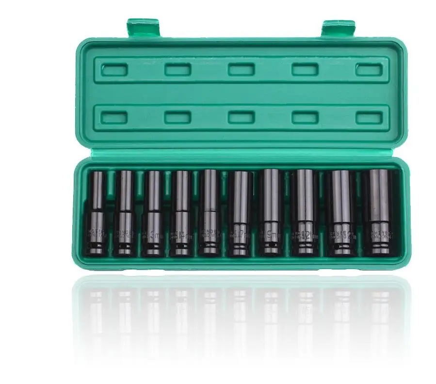 10 sets of electric wrench sleeve extended set 1/2 electrophoresis black manual sleeve extended pneumatic sleeve hexagon
10 sets of electric wrench sleeve extended set 1/2 electrophoresis black manual sleeve extended pneumatic sleeve hexagon