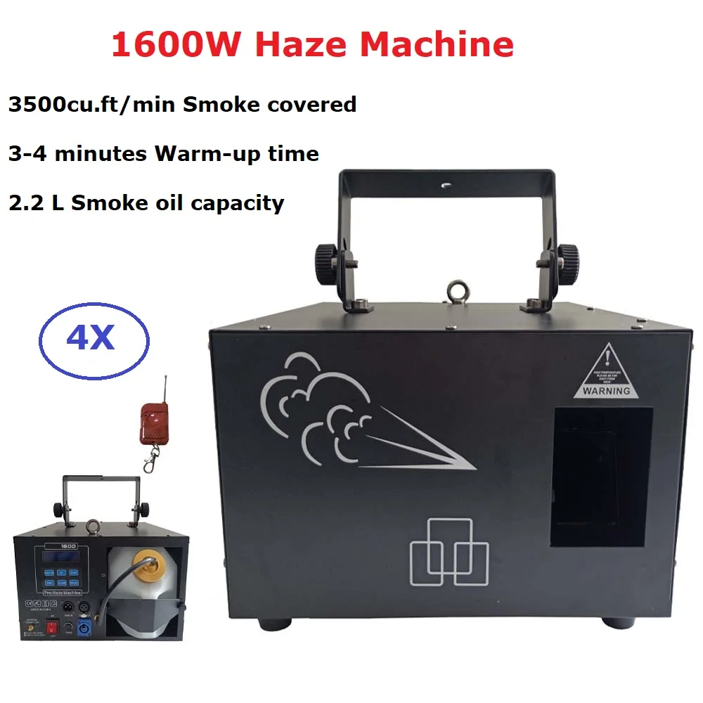 1600W Mist Haze Machine 2.2L Smoke Oil Capacity Stage Fog Machine Dj Equipment Disco Laser Projector Smoke Machine For Party KTV
1600W Mist Haze Machine 2.2L Smoke Oil Capacity Stage Fog Machine Dj Equipment Disco Laser Projector Smoke Machine For Party KTV