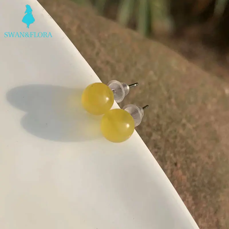100% Genuine Natural amber 925 Sterling Silver Stud Earrings Stud Earrings for women Jewelry Gift
100% Genuine Natural amber 925 Sterling Silver Stud Earrings Stud Earrings for women Jewelry Gift
