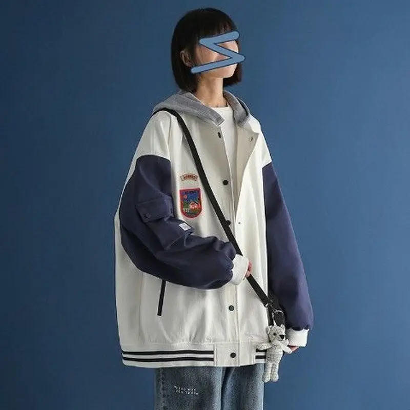 Varsity jackt for female cool hip hop spring autumn baseball uniform trend retro Hong Kong style BF loose Korean 2022 new
Varsity jackt for female cool hip hop spring autumn baseball uniform trend retro Hong Kong style BF loose Korean 2022 new