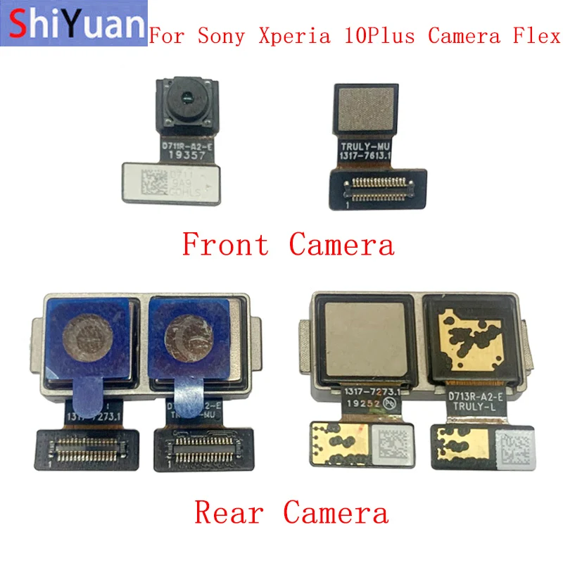 Back Rear Front Camera Flex Cable For Sony Xperia 10 Plus Main Big Small Camera Module Repair Parts
Back Rear Front Camera Flex Cable For Sony Xperia 10 Plus Main Big Small Camera Module Repair Parts