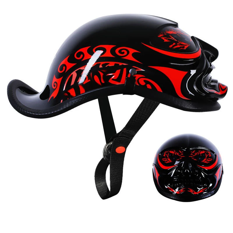 Lightweight Warrior Mask Open Face Half Helmet Moto vintage Motorcycle Motorbike Biker Riding Crash Scooter,Cruiser,Chopper
Lightweight Warrior Mask Open Face Half Helmet Moto vintage Motorcycle Motorbike Biker Riding Crash Scooter,Cruiser,Chopper