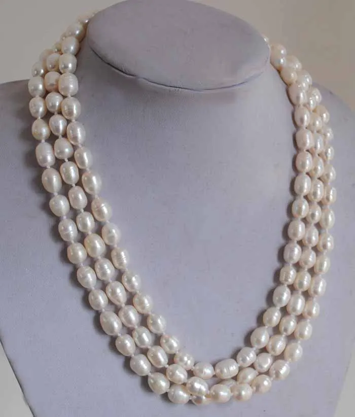 pure hand 8-9mm150cm super long fur chain natural oval rice pearl necklace long chain free shipping
pure hand 8-9mm150cm super long fur chain natural oval rice pearl necklace long chain free shipping