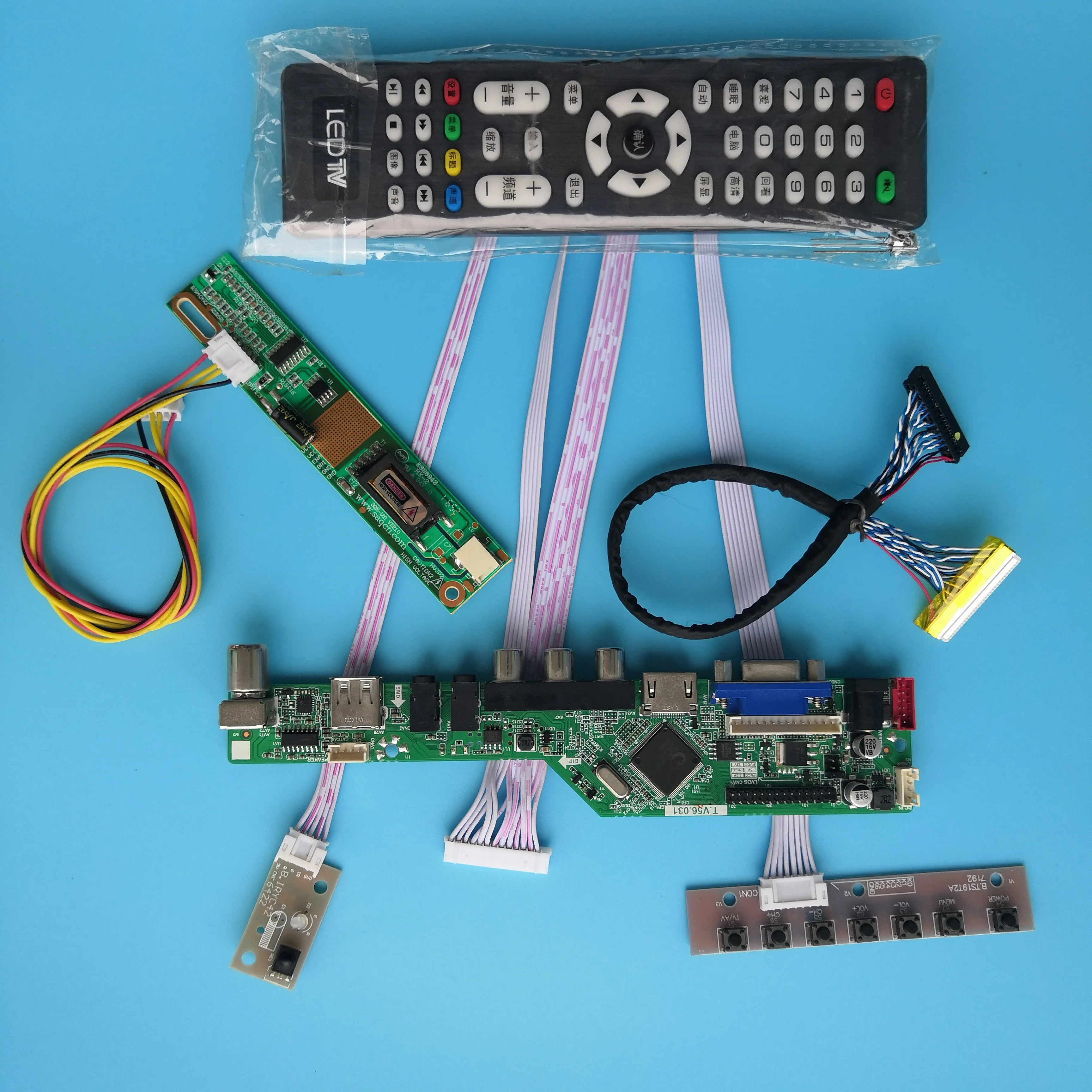 for LP150X08-A3K3 Resolution Mother Board AV VGA 1 lamps 15" 30pin Controller Board Digital Signal Module TV 1024x768
for LP150X08-A3K3 Resolution Mother Board AV VGA 1 lamps 15" 30pin Controller Board Digital Signal Module TV 1024x768