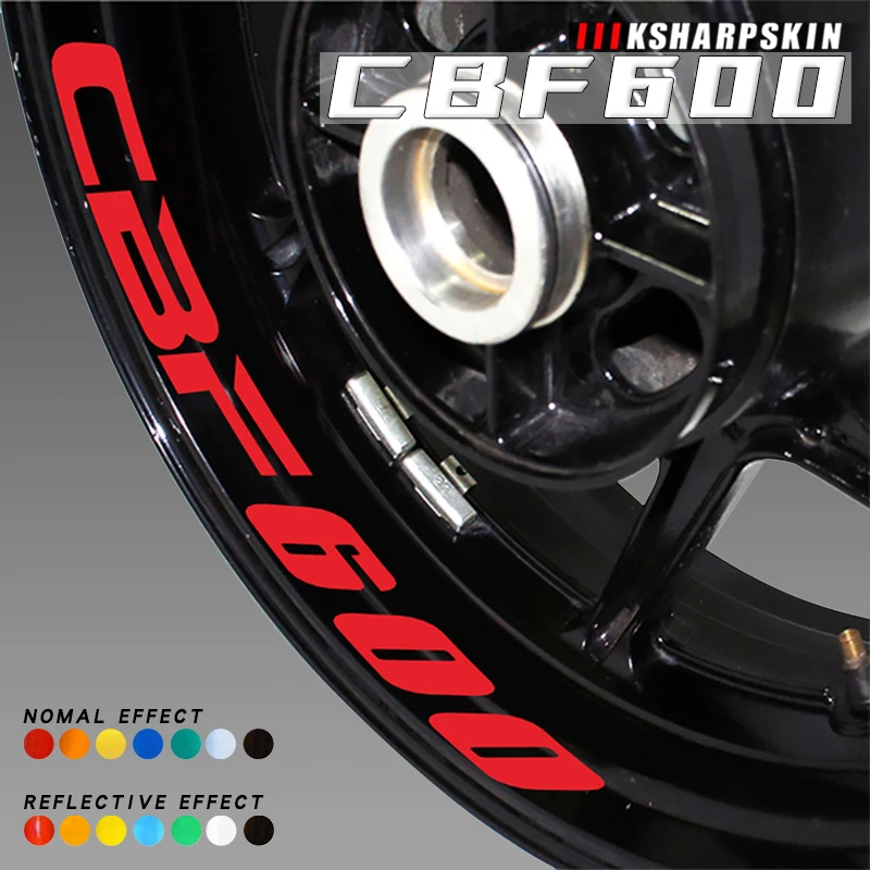 Customizable motorcycle rim logo sticker personalized reflective decal night warning film for HONDA CBF600 cbf600
Customizable motorcycle rim logo sticker personalized reflective decal night warning film for HONDA CBF600 cbf600