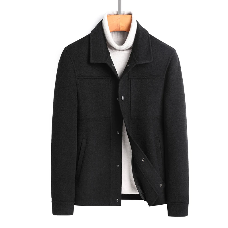 2022 New Autumn Winter Handmade Double-sided Woolen Coat Short Thickened Wool Fashion Jacket Coat
2022 New Autumn Winter Handmade Double-sided Woolen Coat Short Thickened Wool Fashion Jacket Coat