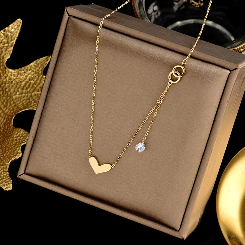 2021 European and American Fashion Jewelry Crystal from Swarovskis Titanium steel LOVE necklace For Women and Female
2021 European and American Fashion Jewelry Crystal from Swarovskis Titanium steel LOVE necklace For Women and Female