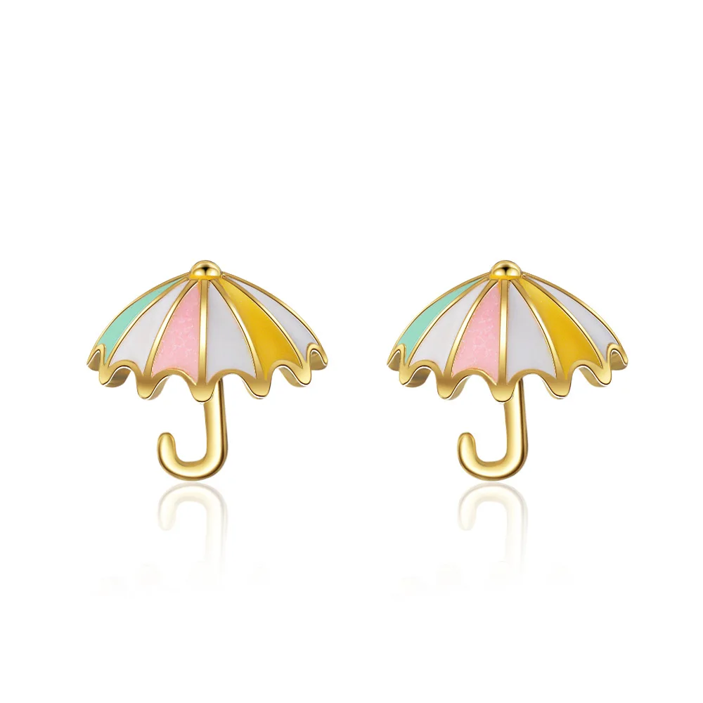 925 Sterling Silver Colorful Enamel Umbrella Stud Earrings for Women Gift Jewelry pendientes boucle d oreille eh1092
925 Sterling Silver Colorful Enamel Umbrella Stud Earrings for Women Gift Jewelry pendientes boucle d oreille eh1092