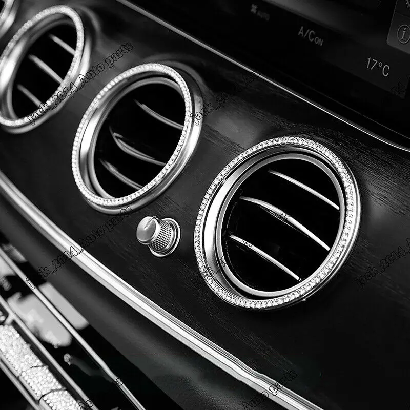 Diamond AC Air Conditioner Outlet Ring 4pcs For for Benz E Class W213 E200 E300 E320
Diamond AC Air Conditioner Outlet Ring 4pcs For for Benz E Class W213 E200 E300 E320