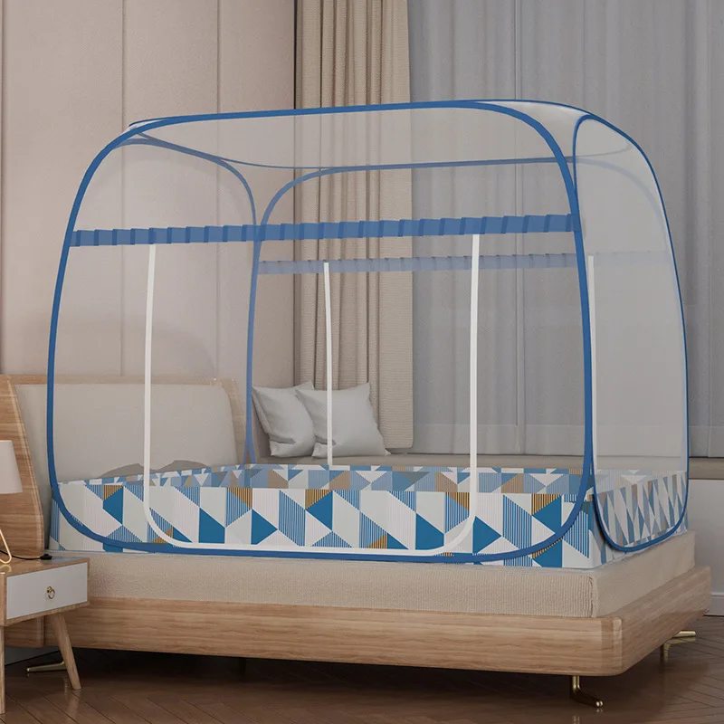 Mongolian Bag Mosquito Net Installation-Free Square Top New Household Bottomless Steel Wire Zipper Encrypted Mosquito Net
Mongolian Bag Mosquito Net Installation-Free Square Top New Household Bottomless Steel Wire Zipper Encrypted Mosquito Net