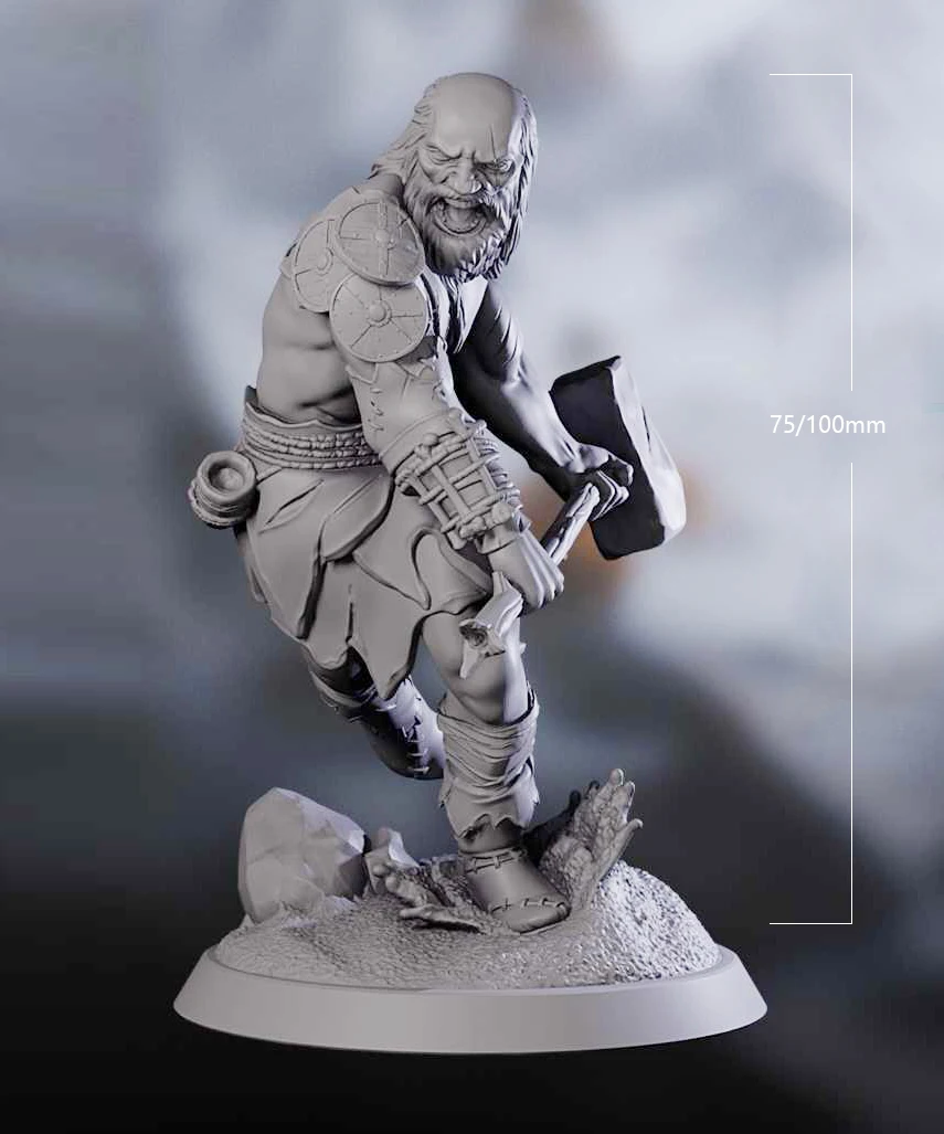 1/24, 75 мм, 1/18, 100 мм, набор моделей из смолы, фигурка воина варвара, скульптура, Неокрашенная, без цветов
1/24, 75 мм, 1/18, 100 мм, набор моделей из смолы, фигурка воина варвара, скульптура, Неокрашенная, без цветов