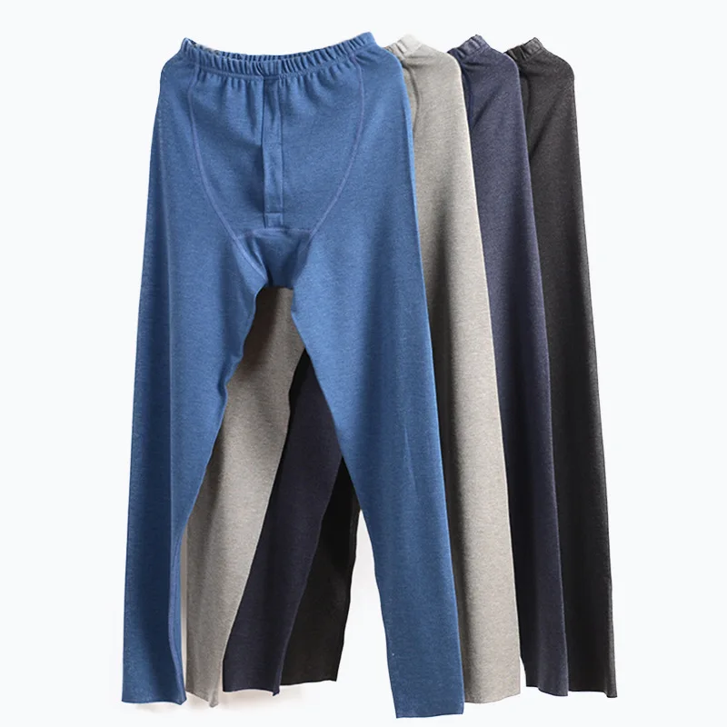 Men's Thermal Underwear Autumn and Winter Pants Solid Color Elastic Waist Trousers Seamless Self-Heating Leggings for Male
Men's Thermal Underwear Autumn and Winter Pants Solid Color Elastic Waist Trousers Seamless Self-Heating Leggings for Male