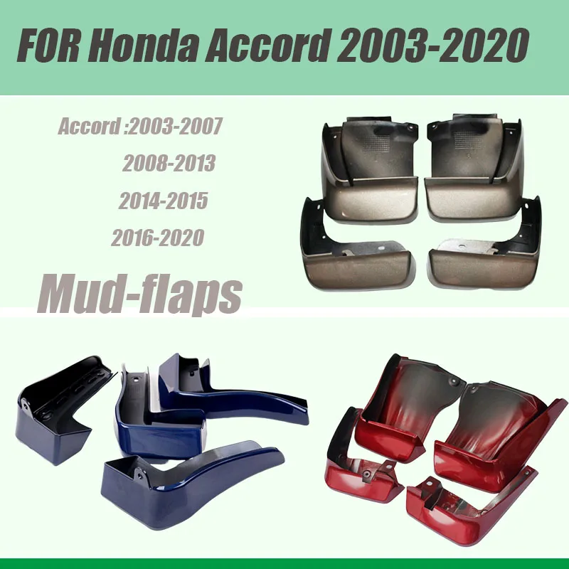 For Honda Accord 2003-2020 mud flaps Guard Splash Honda accord mudguards Car fenders mud flap car Accessories auto styline
For Honda Accord 2003-2020 mud flaps Guard Splash Honda accord mudguards Car fenders mud flap car Accessories auto styline