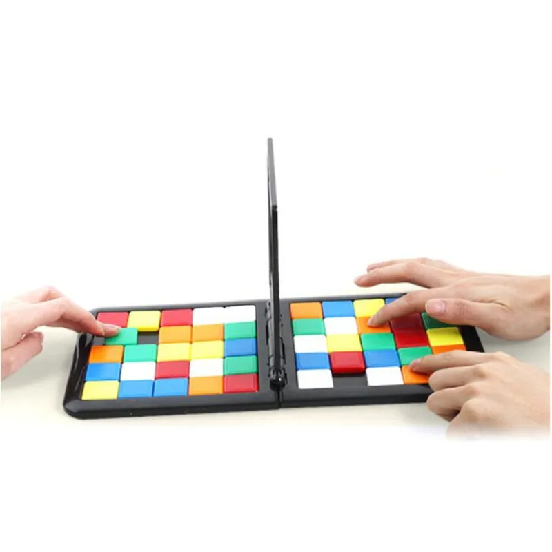 Puzzle Cube 3D Puzzle Race Cube Board Game Kids Adults Education Toy Parent-Child Double Speed Game Magic Cubes
Puzzle Cube 3D Puzzle Race Cube Board Game Kids Adults Education Toy Parent-Child Double Speed Game Magic Cubes