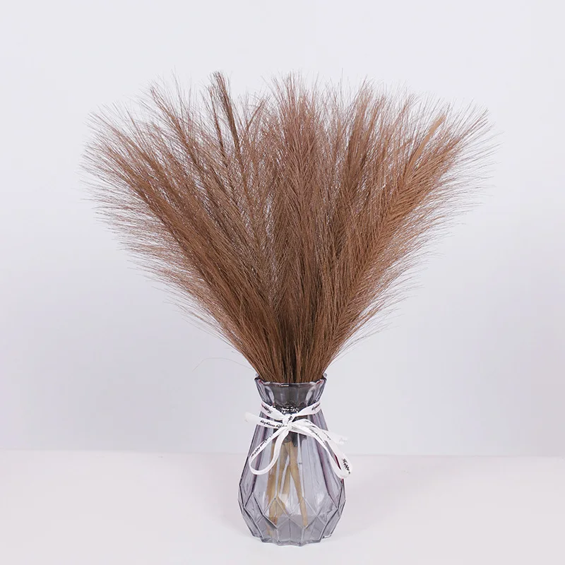 6Pcs/lot Artificial Pampas Grass Fake Flower Reed Grass for Wedding Background Flower Arrangement for Party Event Home Decor
6Pcs/lot Artificial Pampas Grass Fake Flower Reed Grass for Wedding Background Flower Arrangement for Party Event Home Decor