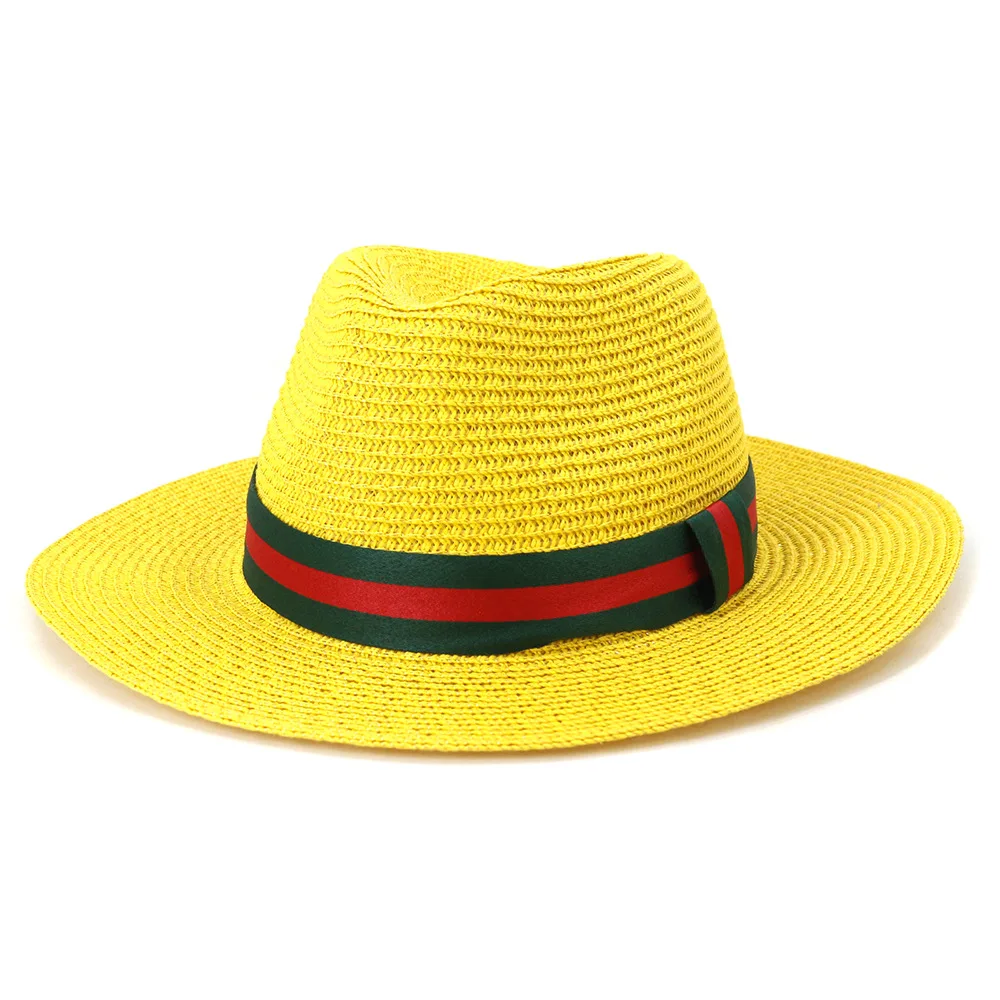 Classics Women Luxury Fashion Vintage Jazz Fedora Straw Hat Wide Brim Summer Casual Church Men Gentlemanlike Straw Caps
Classics Women Luxury Fashion Vintage Jazz Fedora Straw Hat Wide Brim Summer Casual Church Men Gentlemanlike Straw Caps