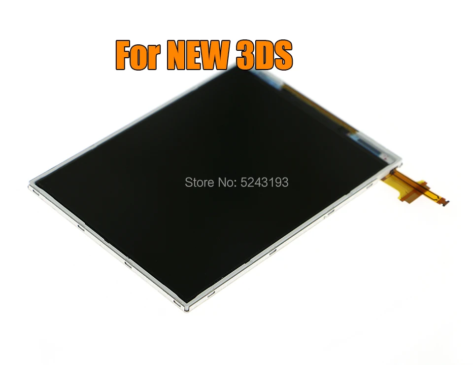 10pcs Original New Top Bottom Upper Lower Replacement For New 3DS LCD Screen Display For Nintendo NEW 3DS Upper LCD Screen
10pcs Original New Top Bottom Upper Lower Replacement For New 3DS LCD Screen Display For Nintendo NEW 3DS Upper LCD Screen