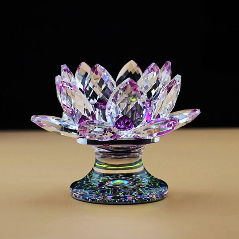 Crystal Lotus Buddhism Candle Holder Feng Shui Lotus Tealight Candle Holder for Islamic Religious Gifts
Crystal Lotus Buddhism Candle Holder Feng Shui Lotus Tealight Candle Holder for Islamic Religious Gifts