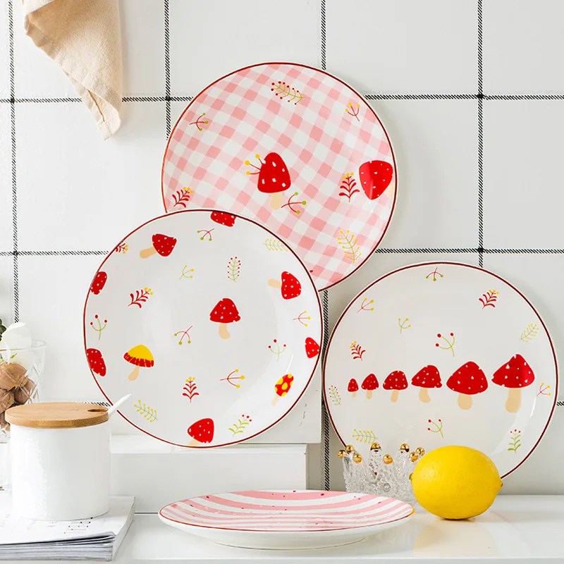 Cartoon series plate 8 inch creative Western steak household dish fruit ceramic tableware
Cartoon series plate 8 inch creative Western steak household dish fruit ceramic tableware