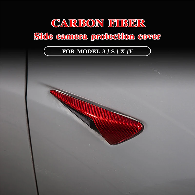 Real Carbon Fiber Body Side Camera Case For Tesla Model3 17-22 Accessories Logo Turn Signal Cover Decoration Protection
Real Carbon Fiber Body Side Camera Case For Tesla Model3 17-22 Accessories Logo Turn Signal Cover Decoration Protection