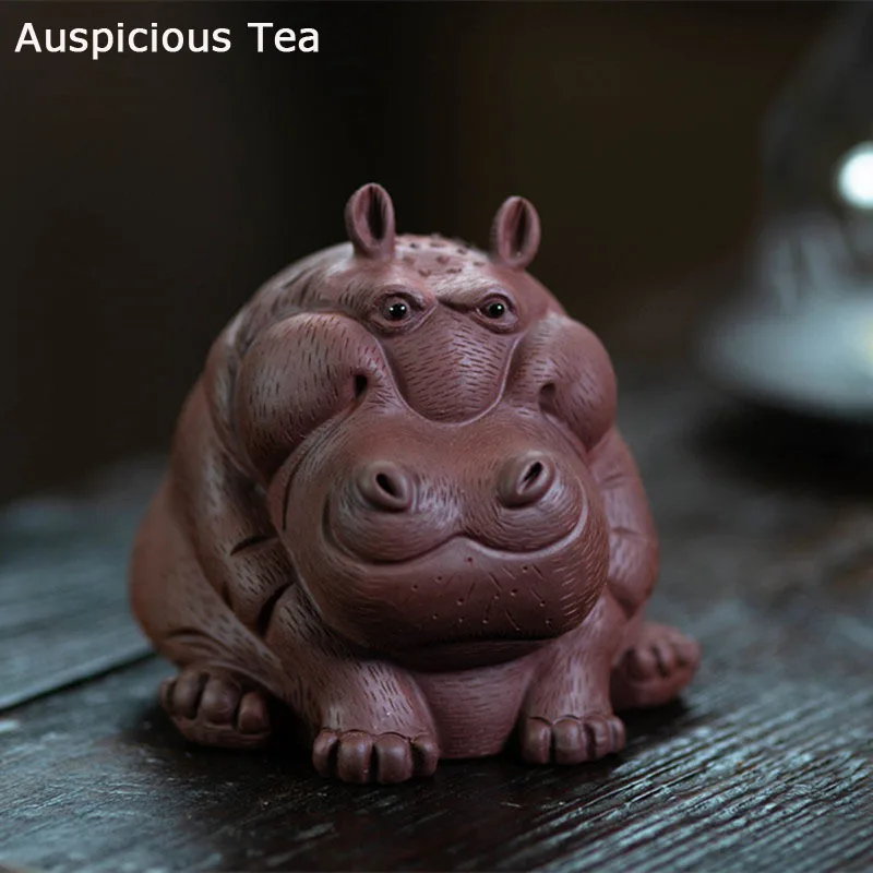 High-end Yixing Raw Ore Zisha Hippo Tea Pet Handmade Household Tea Table Decoration Supplies Chinese Tea Ceremony Gift Packaging
High-end Yixing Raw Ore Zisha Hippo Tea Pet Handmade Household Tea Table Decoration Supplies Chinese Tea Ceremony Gift Packaging