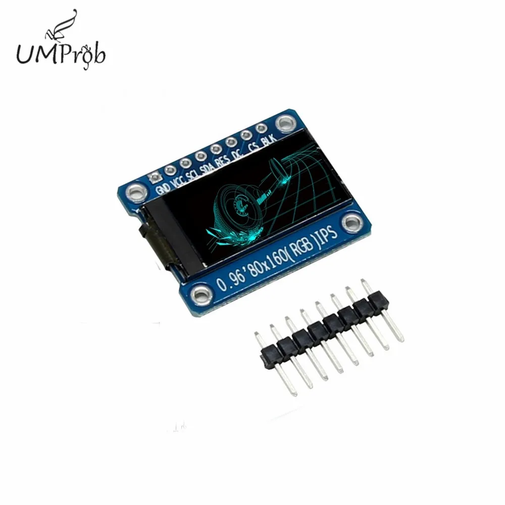 ЖК-дисплей 0,96 дюйма 7Pin IPS SPI HD 65K полноцветный ЖК-модуль ST7735 Привод IC 80*160 ЖК-дисплей не OLED
ЖК-дисплей 0,96 дюйма 7Pin IPS SPI HD 65K полноцветный ЖК-модуль ST7735 Привод IC 80*160 ЖК-дисплей не OLED