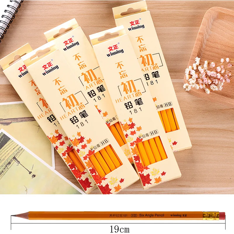 120pcs classical orange hexagonal HB pencil with eraser school supplies children School drawing diary record pencil stationery
120pcs classical orange hexagonal HB pencil with eraser school supplies children School drawing diary record pencil stationery