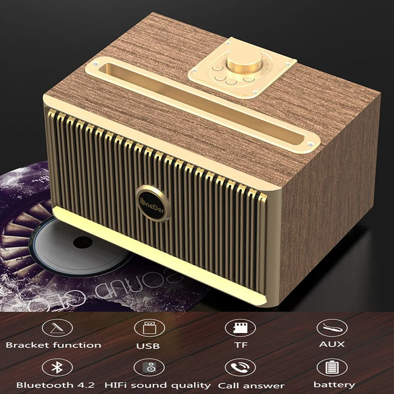 Bluetooth speaker wireless retro classic wood super high quality speaker boom start speaker bracket furniture desktop speaker
Bluetooth speaker wireless retro classic wood super high quality speaker boom start speaker bracket furniture desktop speaker