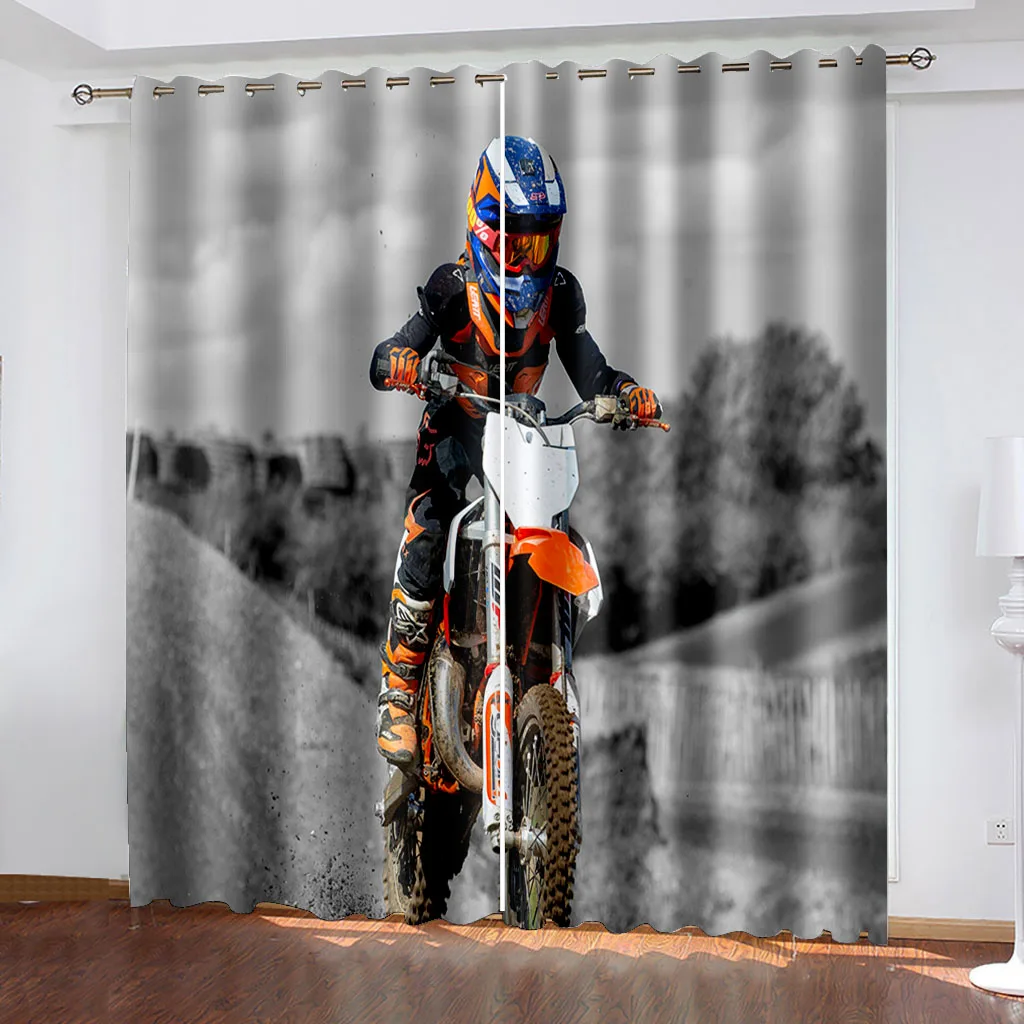 3D Printing Motorcycle Window Curtains Modern Living Room Decoration Curtain for Bedroom Home Decor Blackout Curtains
3D Printing Motorcycle Window Curtains Modern Living Room Decoration Curtain for Bedroom Home Decor Blackout Curtains